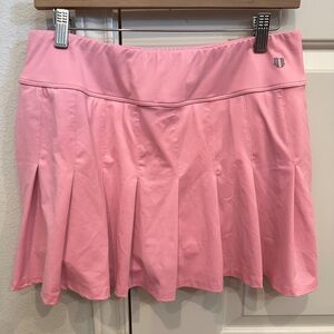 Pink pleated tennis/pickleball/athletic
Flutter skort - Size XL